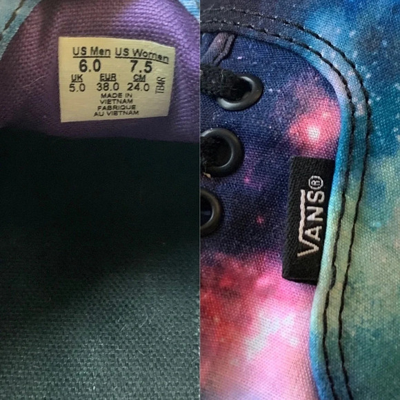 VANS Low Pro Cosmic Galaxy Universe Shoes, sneakers, unisex - Picture 8 of 16